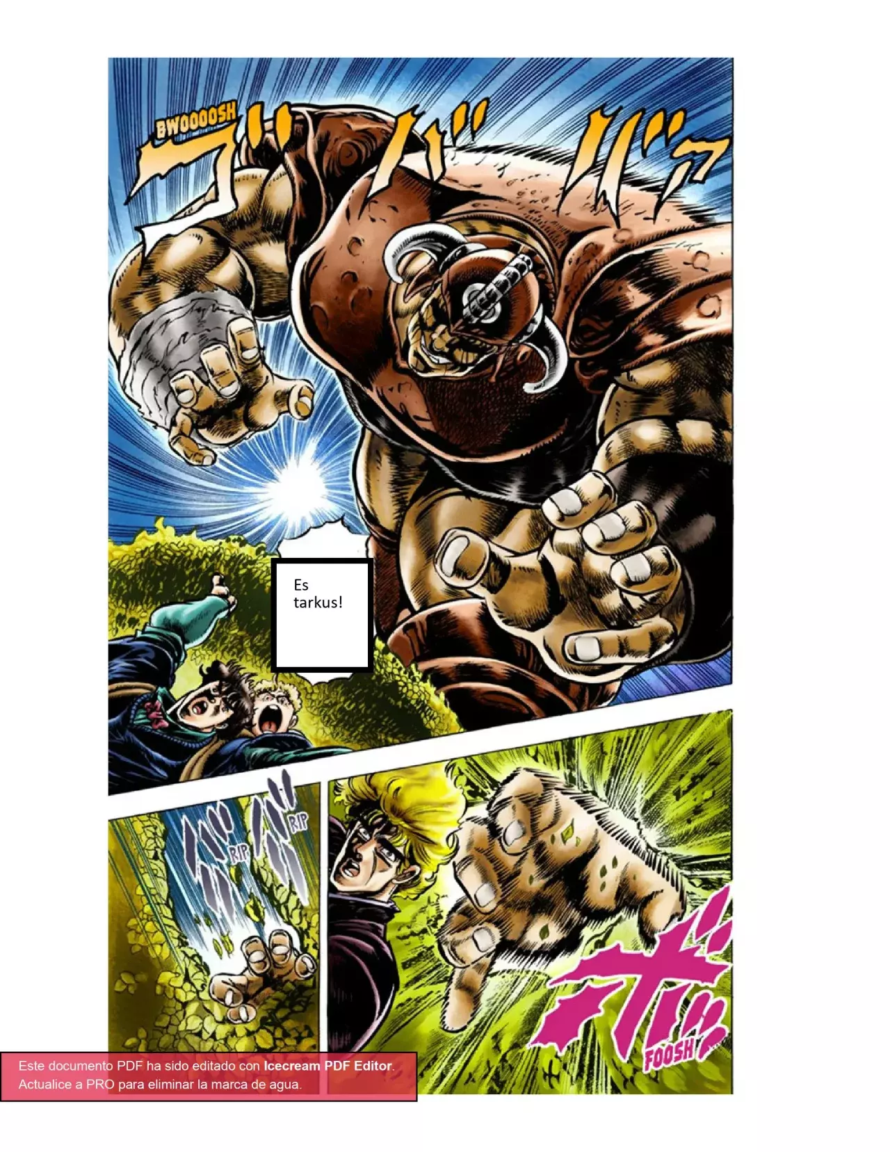 Read JoJo's Bizarre Adventure Parte 1 Phantom Blood Full Color ES Manga Online
