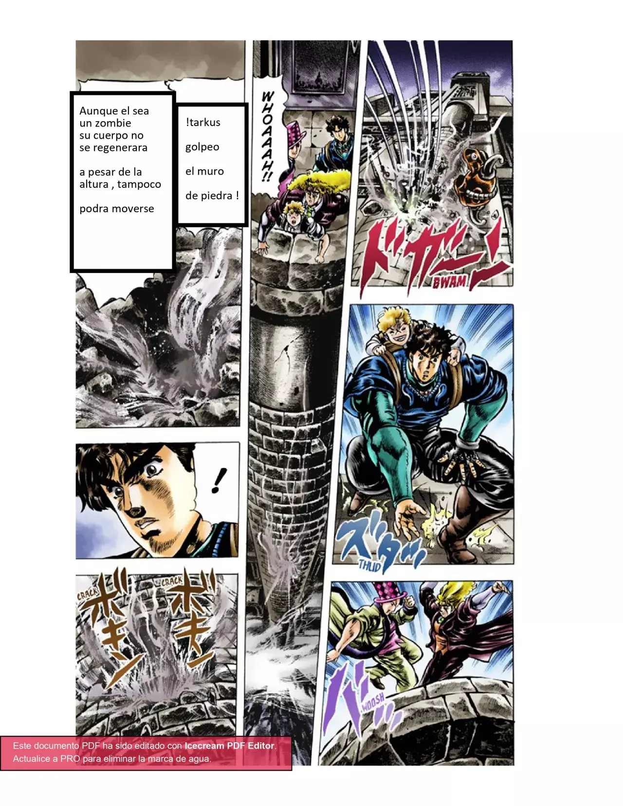 Read JoJo's Bizarre Adventure Parte 1 Phantom Blood Full Color ES Manga Online