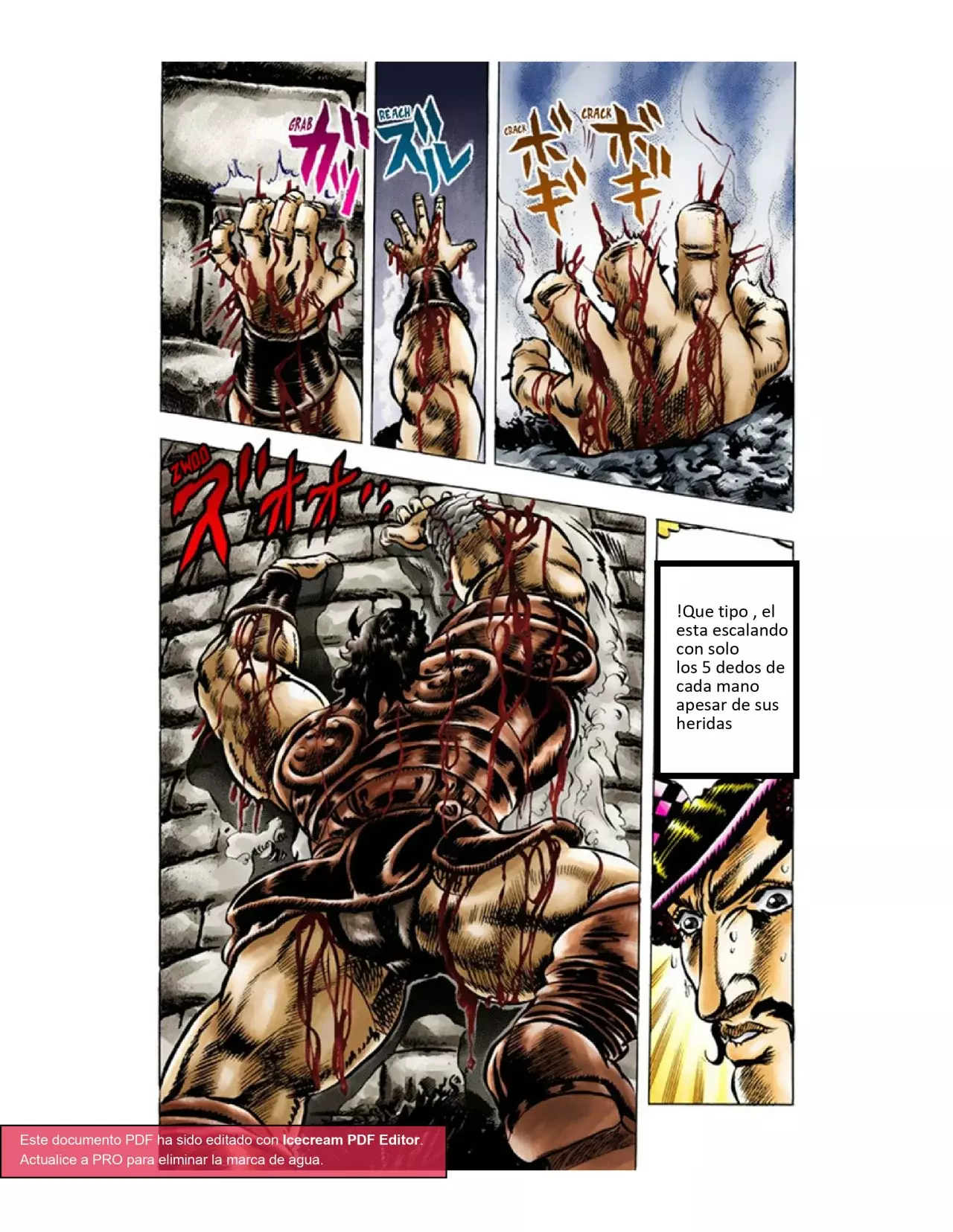 Read JoJo's Bizarre Adventure Parte 1 Phantom Blood Full Color ES Manga Online