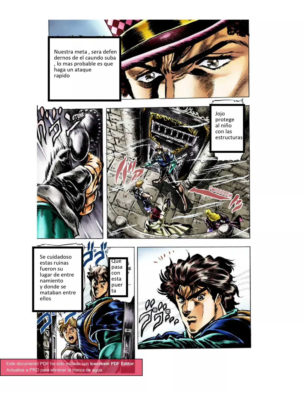 Read JoJo's Bizarre Adventure Parte 1 Phantom Blood Full Color ES Manga Online