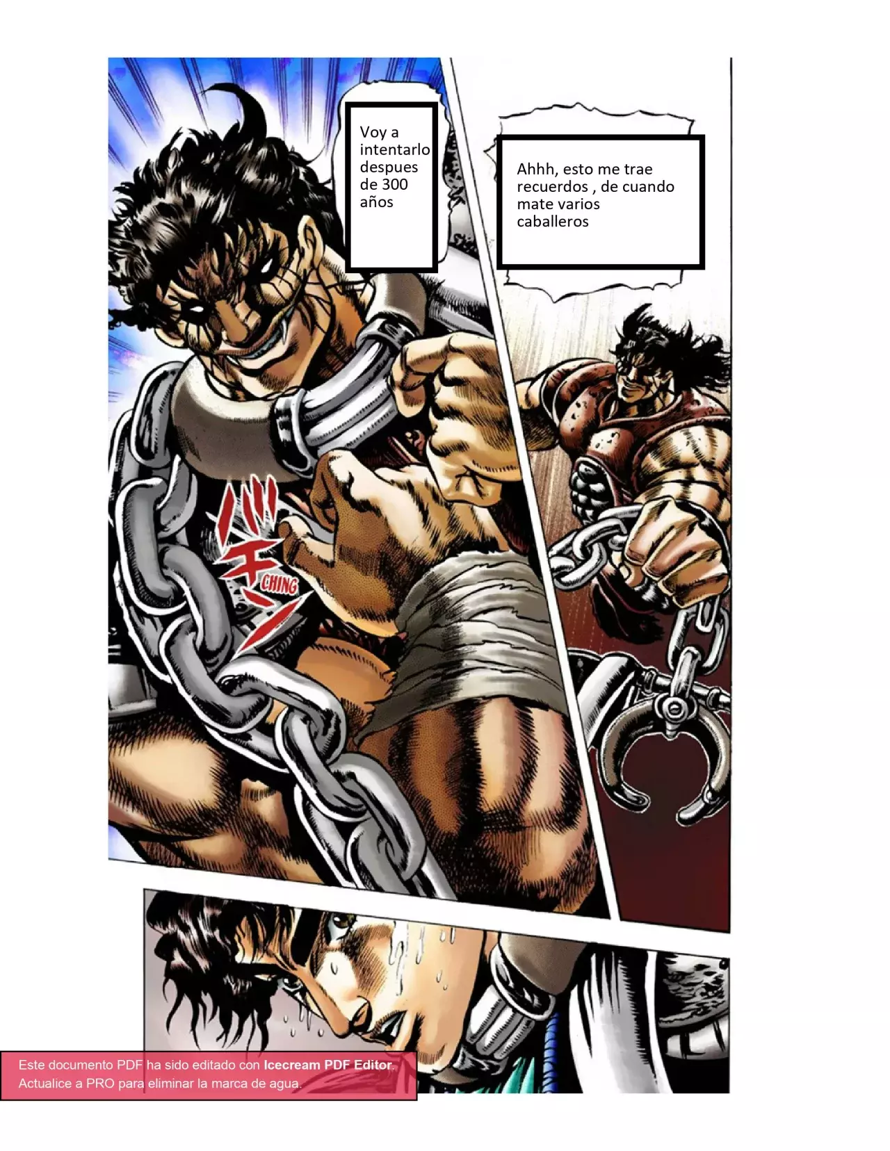 Read JoJo's Bizarre Adventure Parte 1 Phantom Blood Full Color ES Manga Online