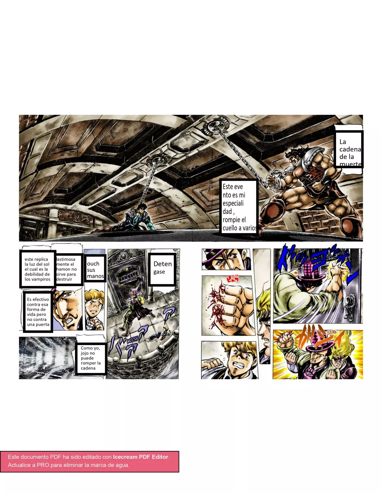 Read JoJo's Bizarre Adventure Parte 1 Phantom Blood Full Color ES Manga Online