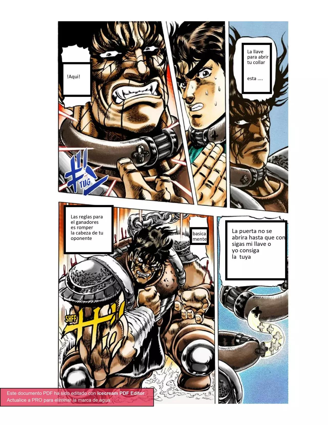 Read JoJo's Bizarre Adventure Parte 1 Phantom Blood Full Color ES Manga Online