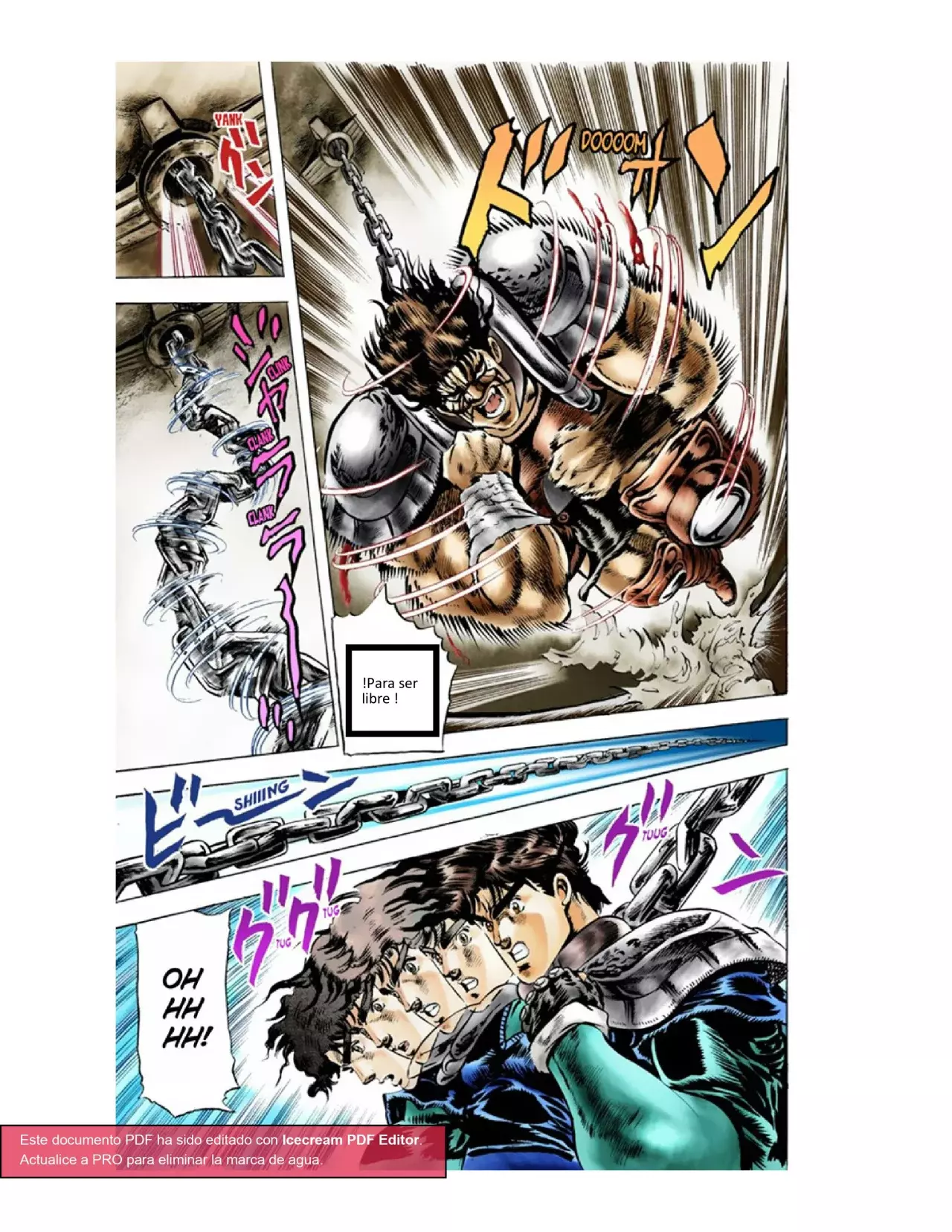 Read JoJo's Bizarre Adventure Parte 1 Phantom Blood Full Color ES Manga Online