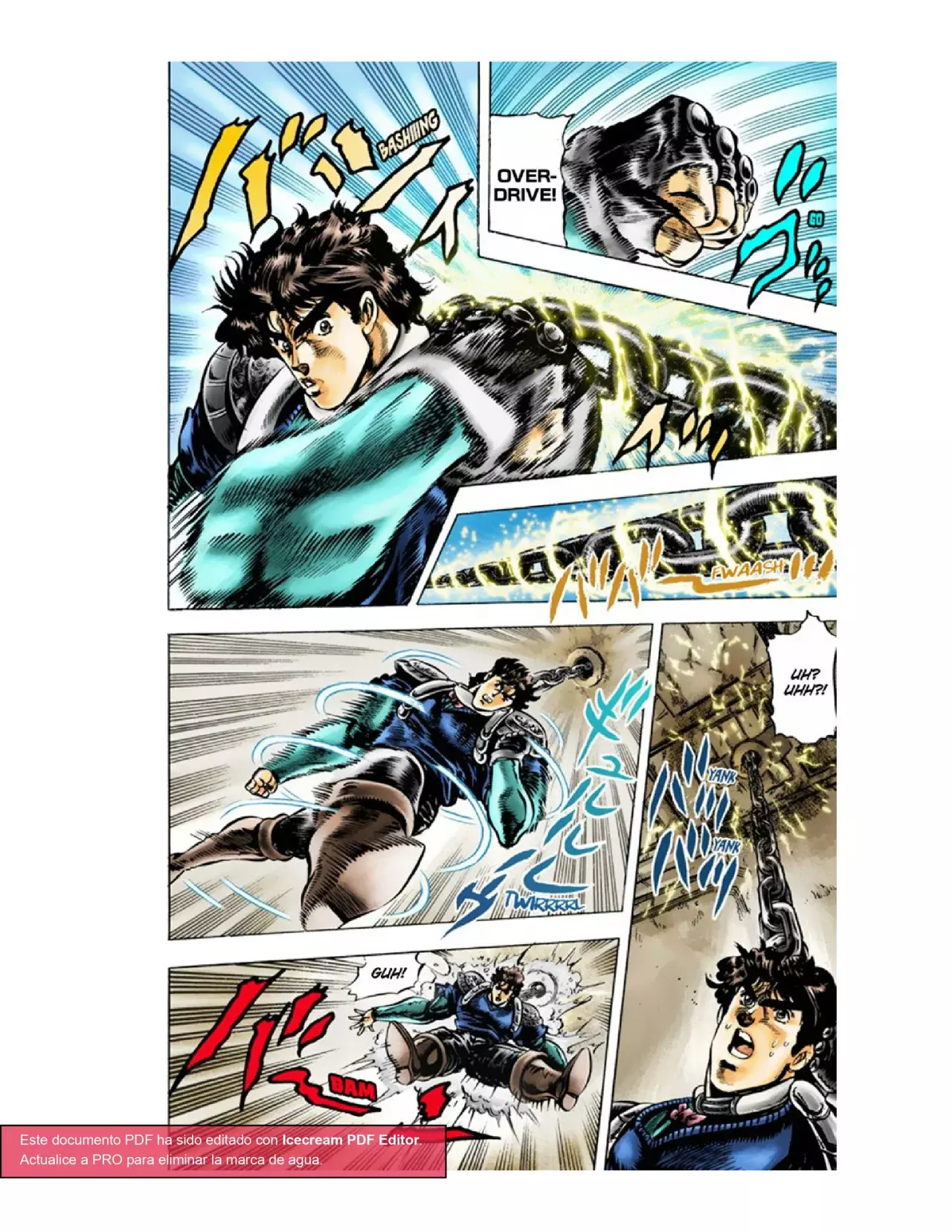 Read JoJo's Bizarre Adventure Parte 1 Phantom Blood Full Color ES Manga Online