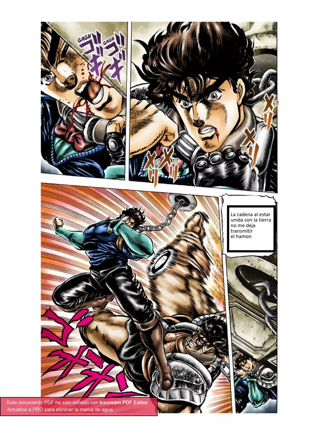 Read JoJo's Bizarre Adventure Parte 1 Phantom Blood Full Color ES Manga Online
