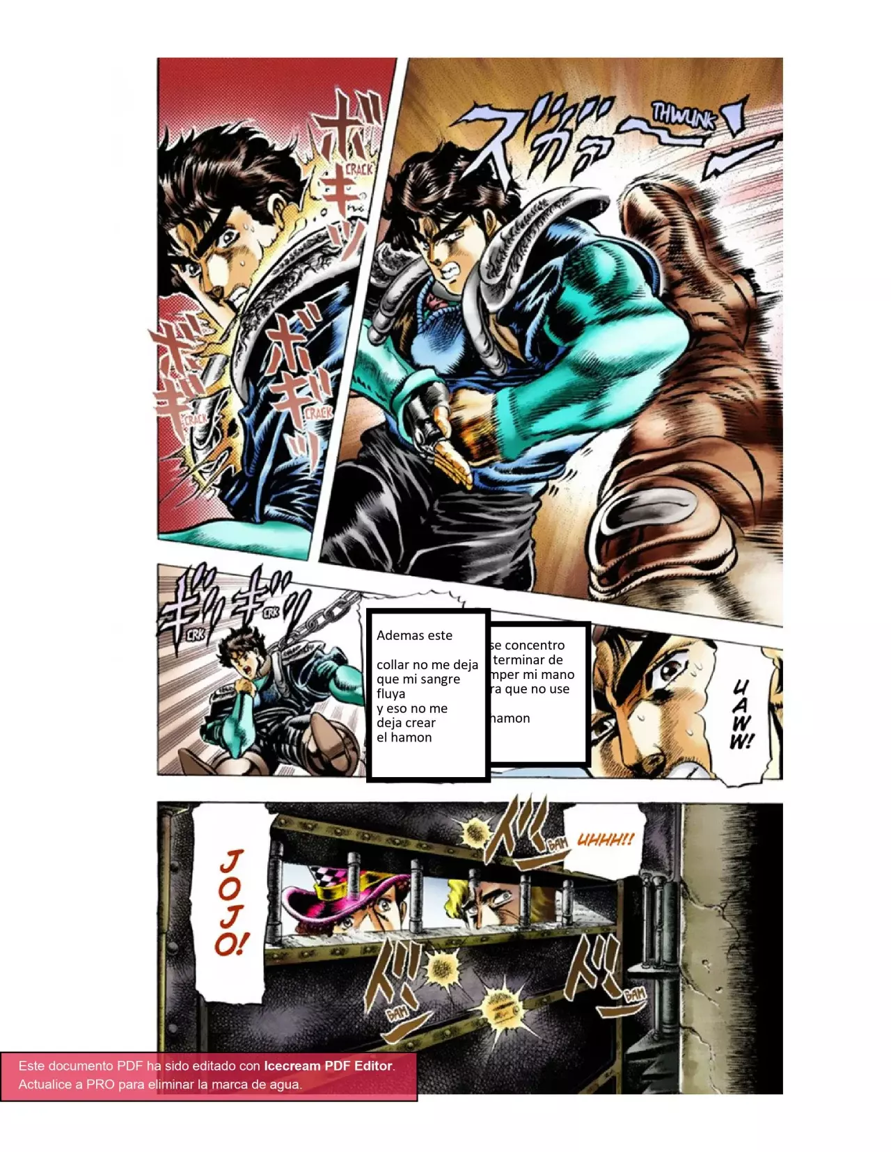 Read JoJo's Bizarre Adventure Parte 1 Phantom Blood Full Color ES Manga Online