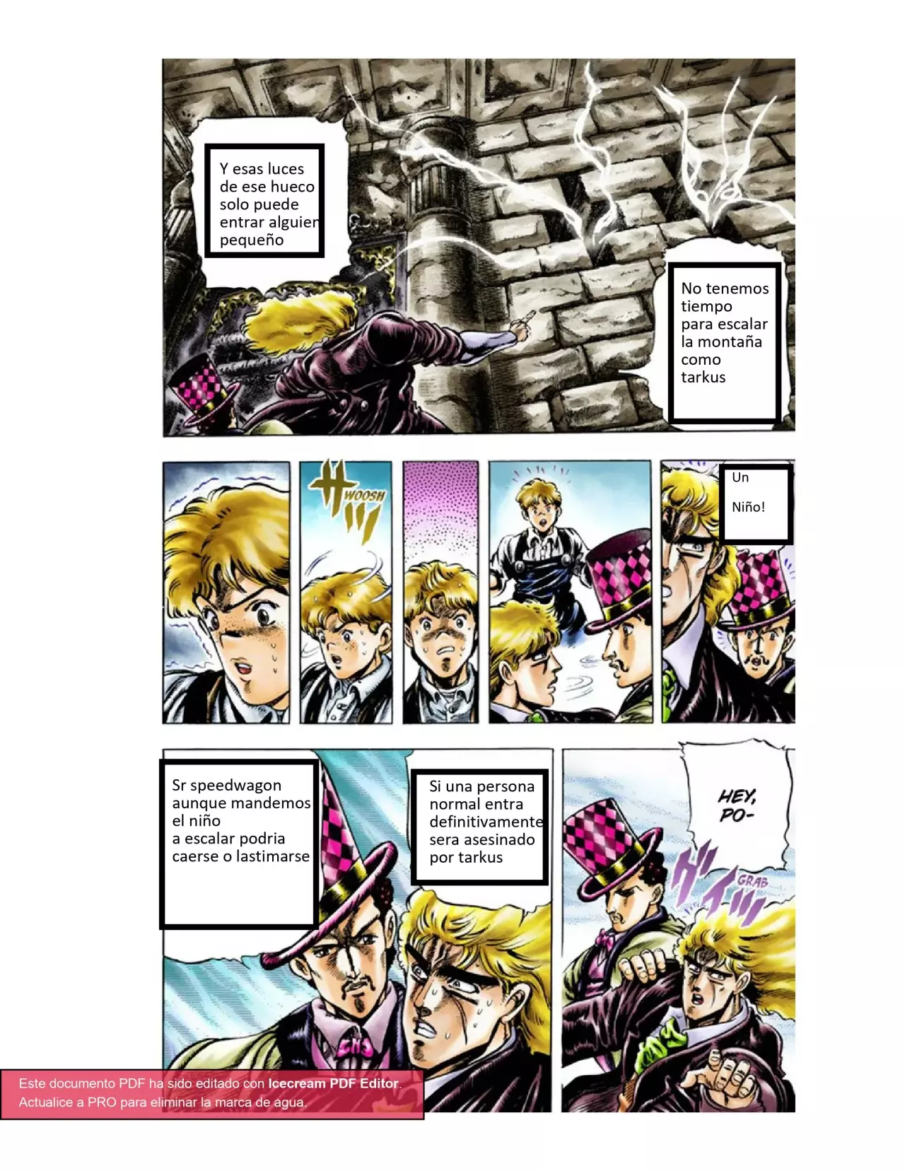 Read JoJo's Bizarre Adventure Parte 1 Phantom Blood Full Color ES Manga Online