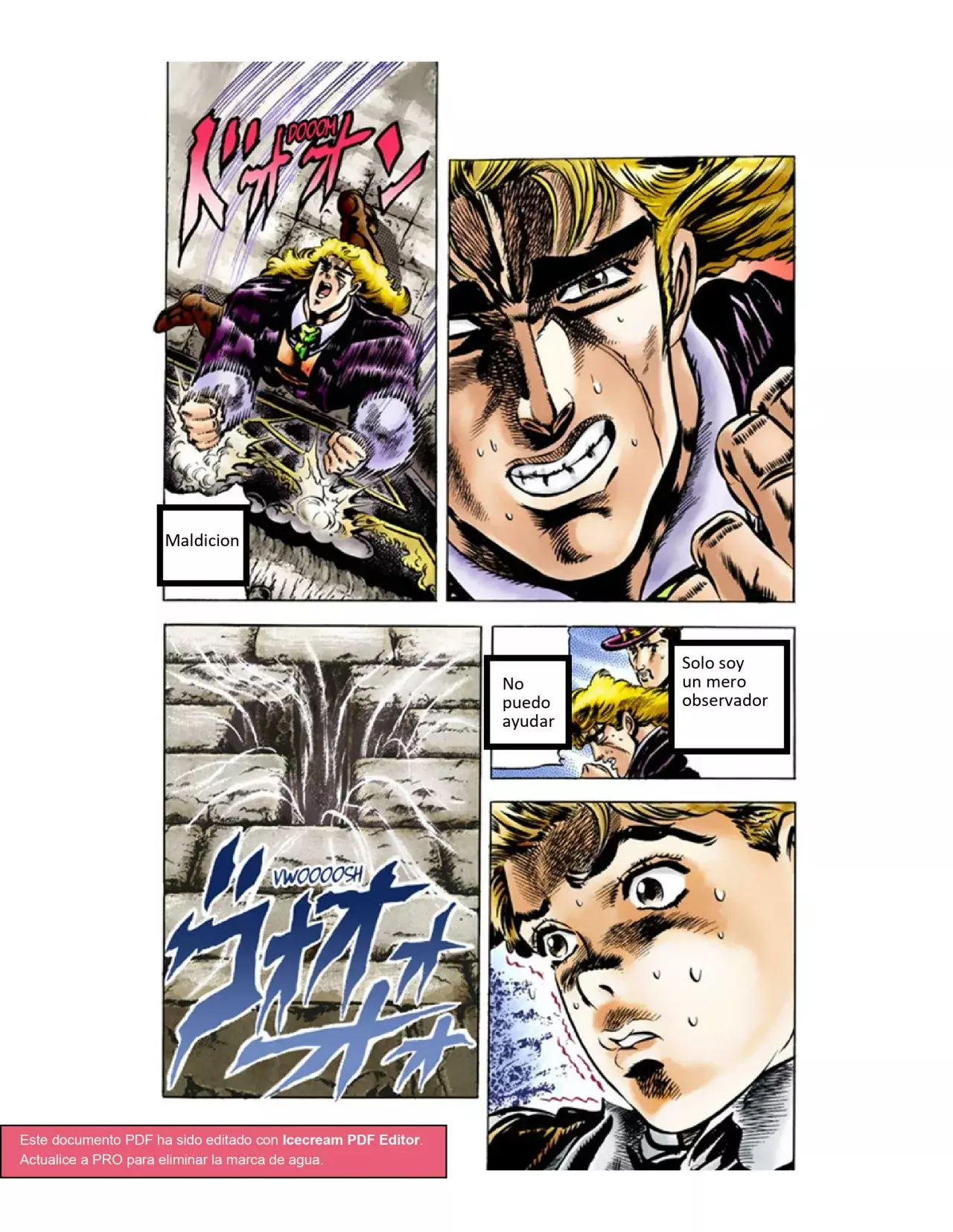 Read JoJo's Bizarre Adventure Parte 1 Phantom Blood Full Color ES Manga Online