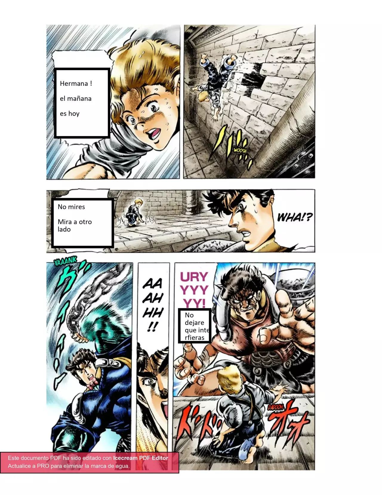 Read JoJo's Bizarre Adventure Parte 1 Phantom Blood Full Color ES Manga Online