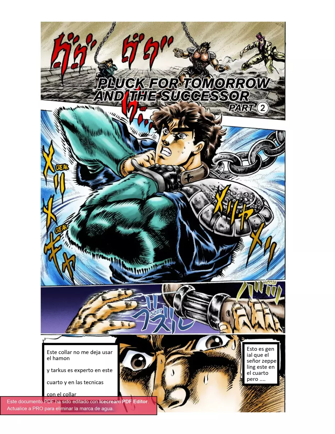 Read JoJo's Bizarre Adventure Parte 1 Phantom Blood Full Color ES Manga Online