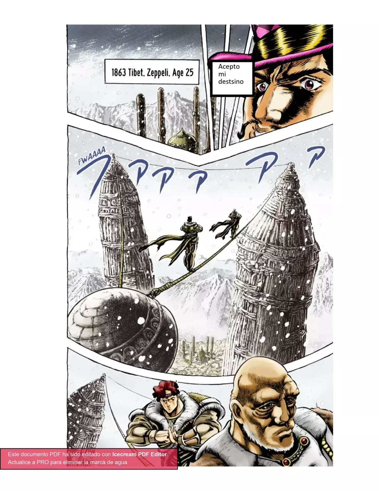 Read JoJo's Bizarre Adventure Parte 1 Phantom Blood Full Color ES Manga Online