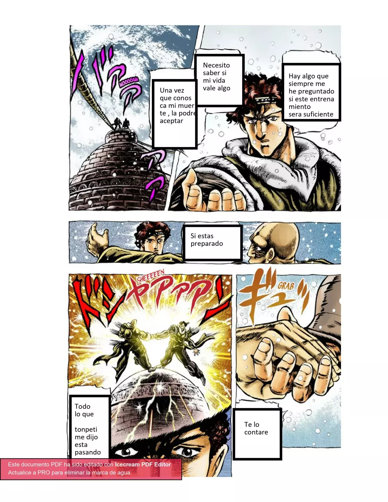 Read JoJo's Bizarre Adventure Parte 1 Phantom Blood Full Color ES Manga Online