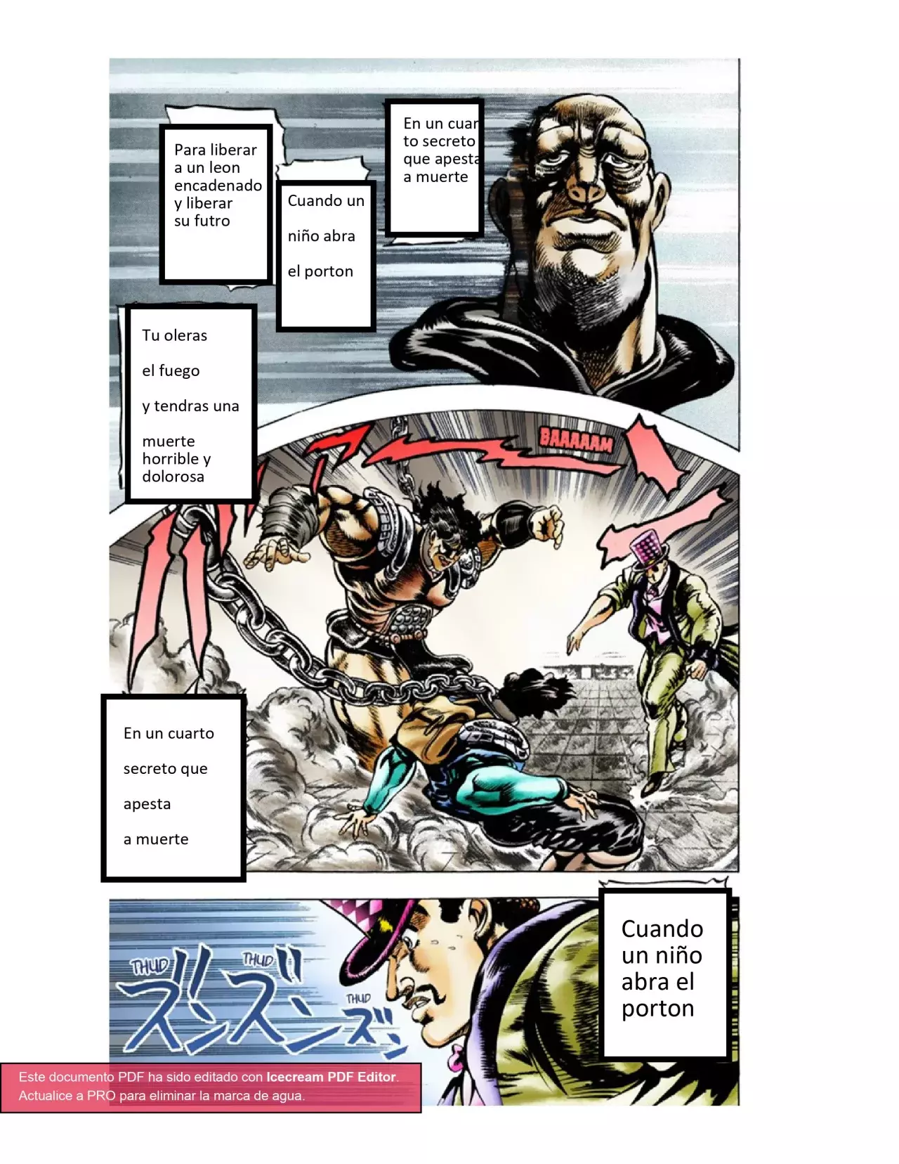 Read JoJo's Bizarre Adventure Parte 1 Phantom Blood Full Color ES Manga Online