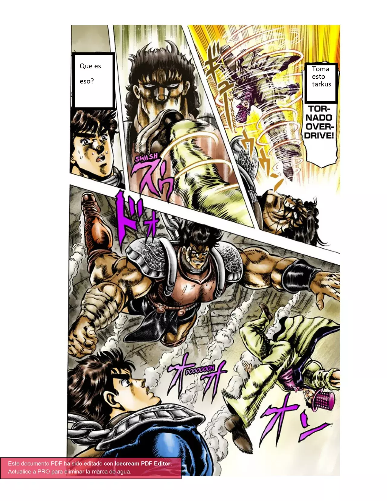 Read JoJo's Bizarre Adventure Parte 1 Phantom Blood Full Color ES Manga Online