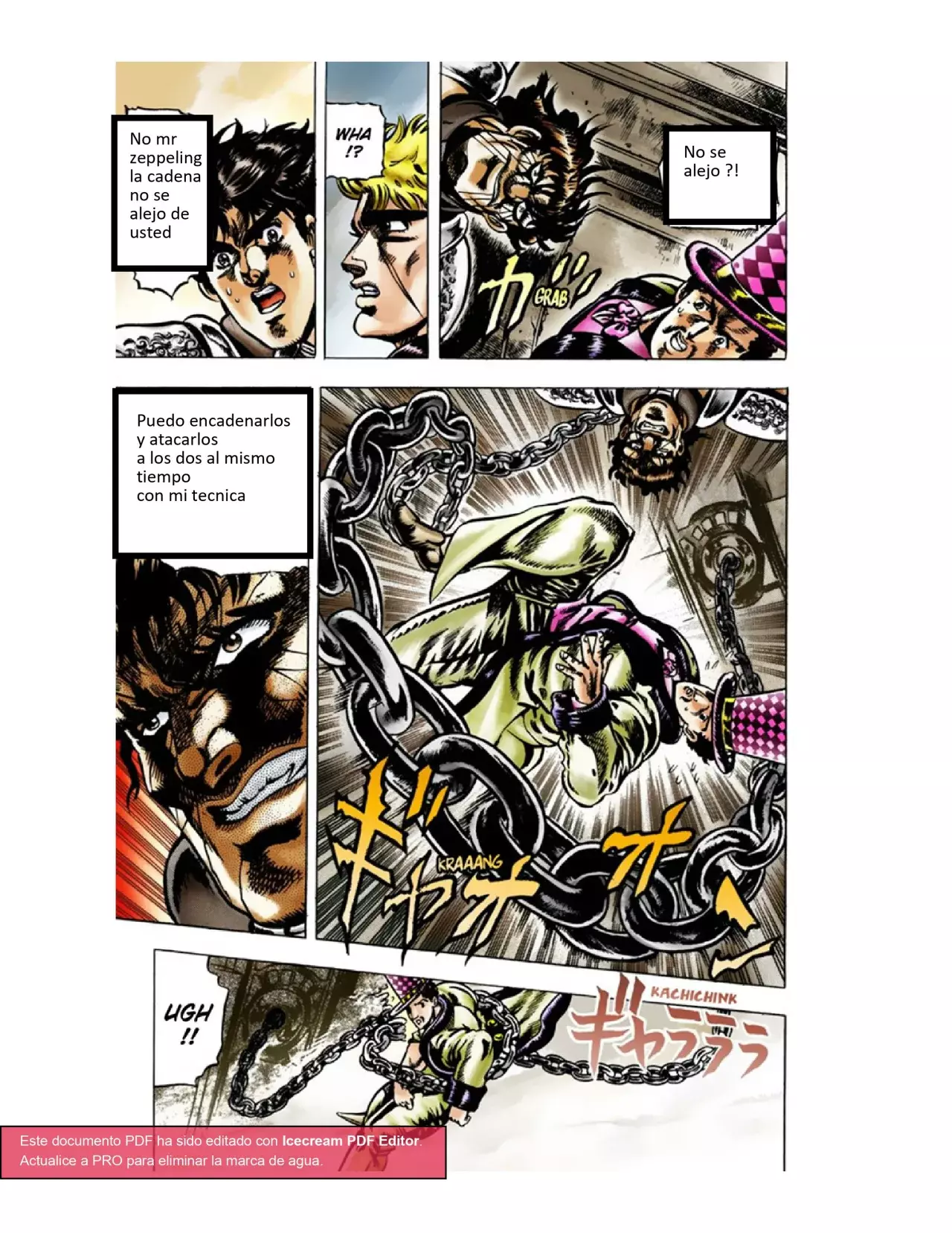 Read JoJo's Bizarre Adventure Parte 1 Phantom Blood Full Color ES Manga Online