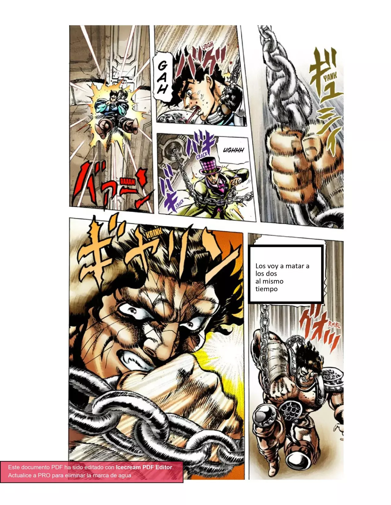 Read JoJo's Bizarre Adventure Parte 1 Phantom Blood Full Color ES Manga Online