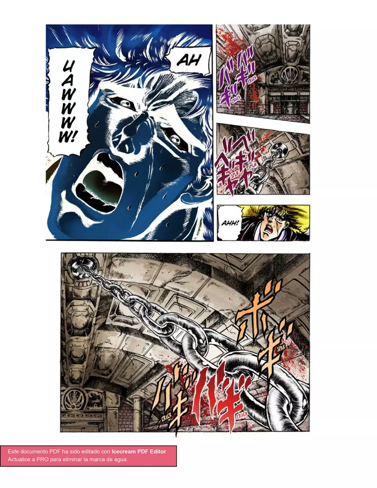 Read JoJo's Bizarre Adventure Parte 1 Phantom Blood Full Color ES Manga Online