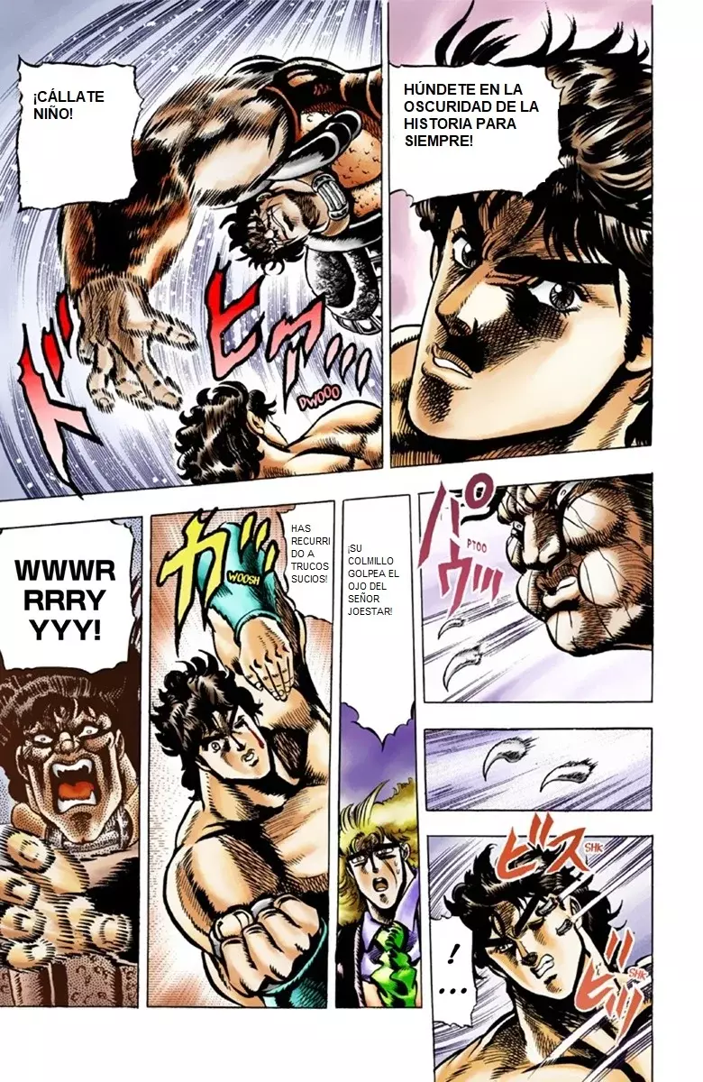Read JoJo's Bizarre Adventure Parte 1 Phantom Blood Full Color ES Manga Online
