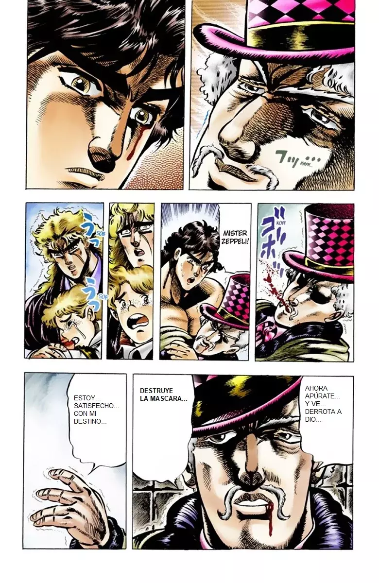 Read JoJo's Bizarre Adventure Parte 1 Phantom Blood Full Color ES Manga Online