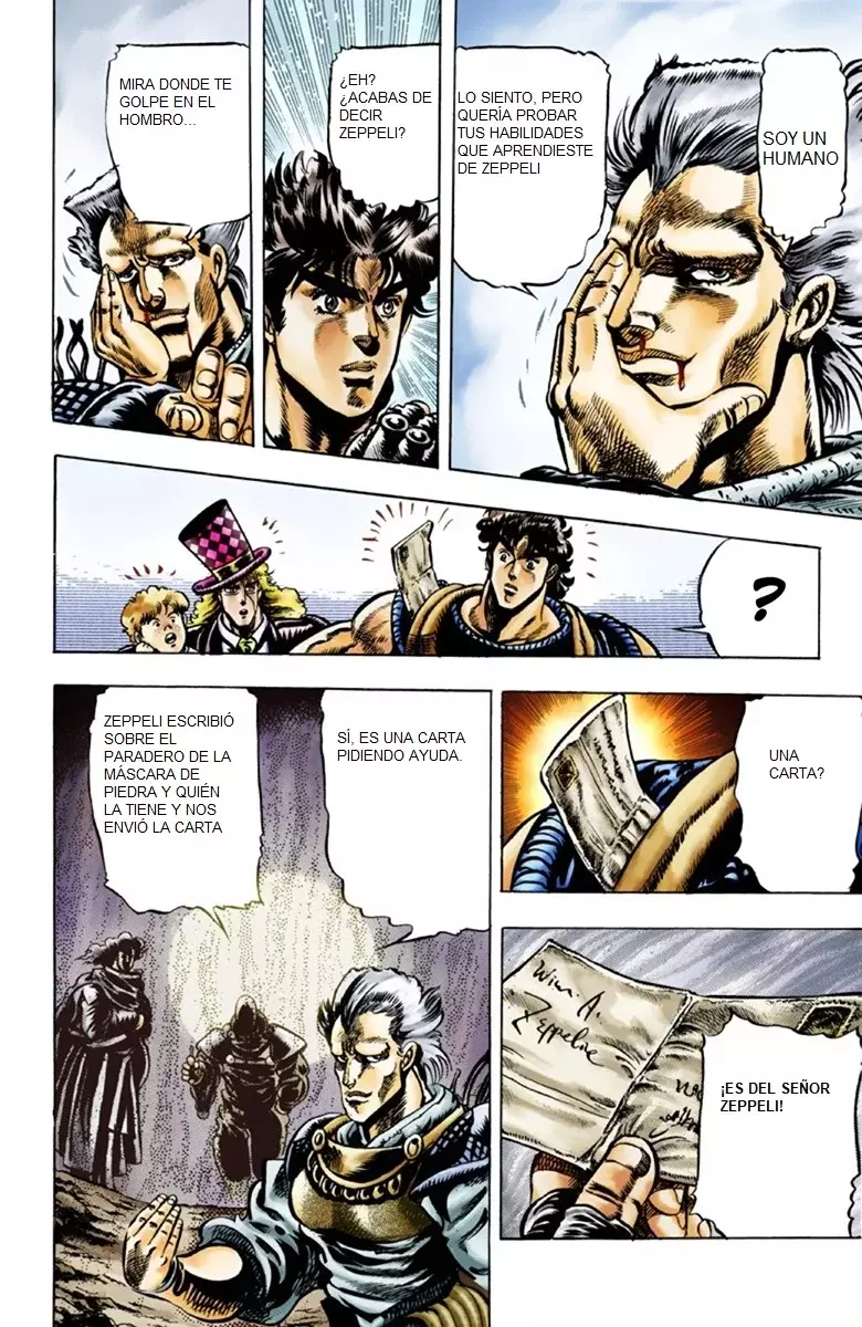 Read JoJo's Bizarre Adventure Parte 1 Phantom Blood Full Color ES Manga Online