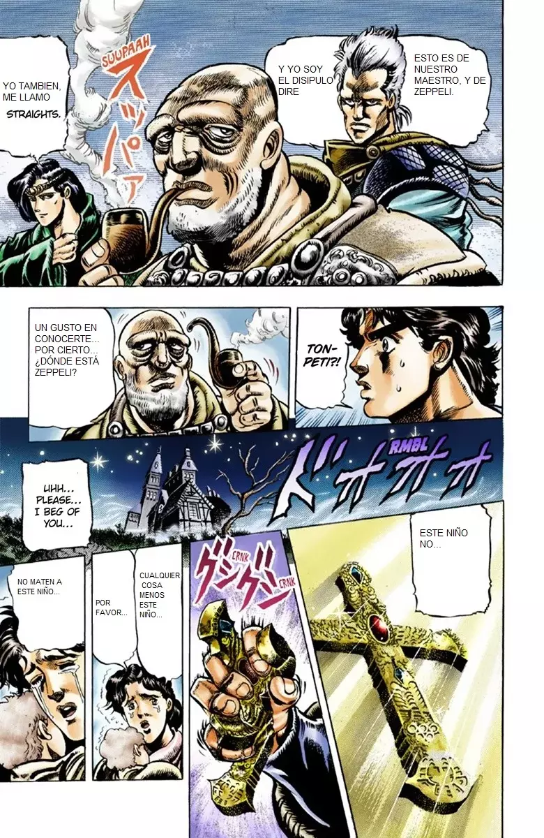 Read JoJo's Bizarre Adventure Parte 1 Phantom Blood Full Color ES Manga Online