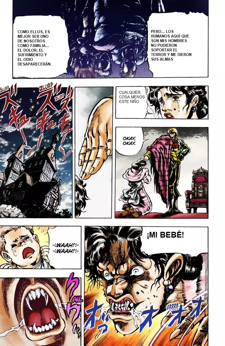 Read JoJo's Bizarre Adventure Parte 1 Phantom Blood Full Color ES Manga Online