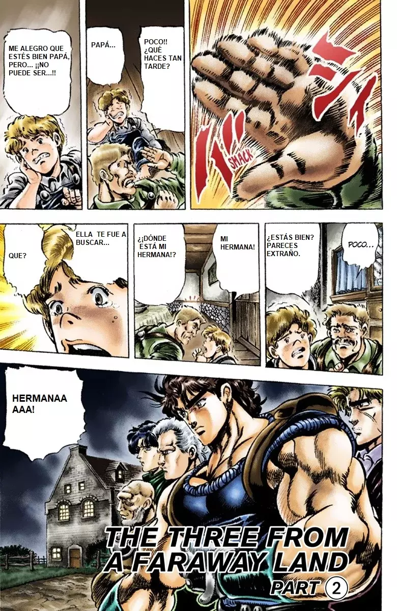 Read JoJo's Bizarre Adventure Parte 1 Phantom Blood Full Color ES Manga Online