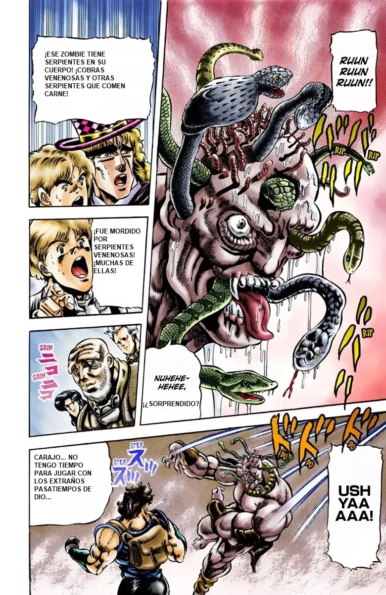 Read JoJo's Bizarre Adventure Parte 1 Phantom Blood Full Color ES Manga Online