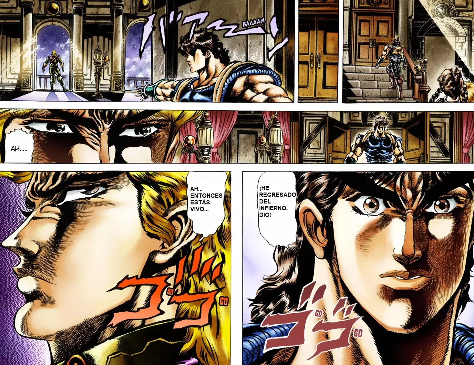 Read JoJo's Bizarre Adventure Parte 1 Phantom Blood Full Color ES Manga Online