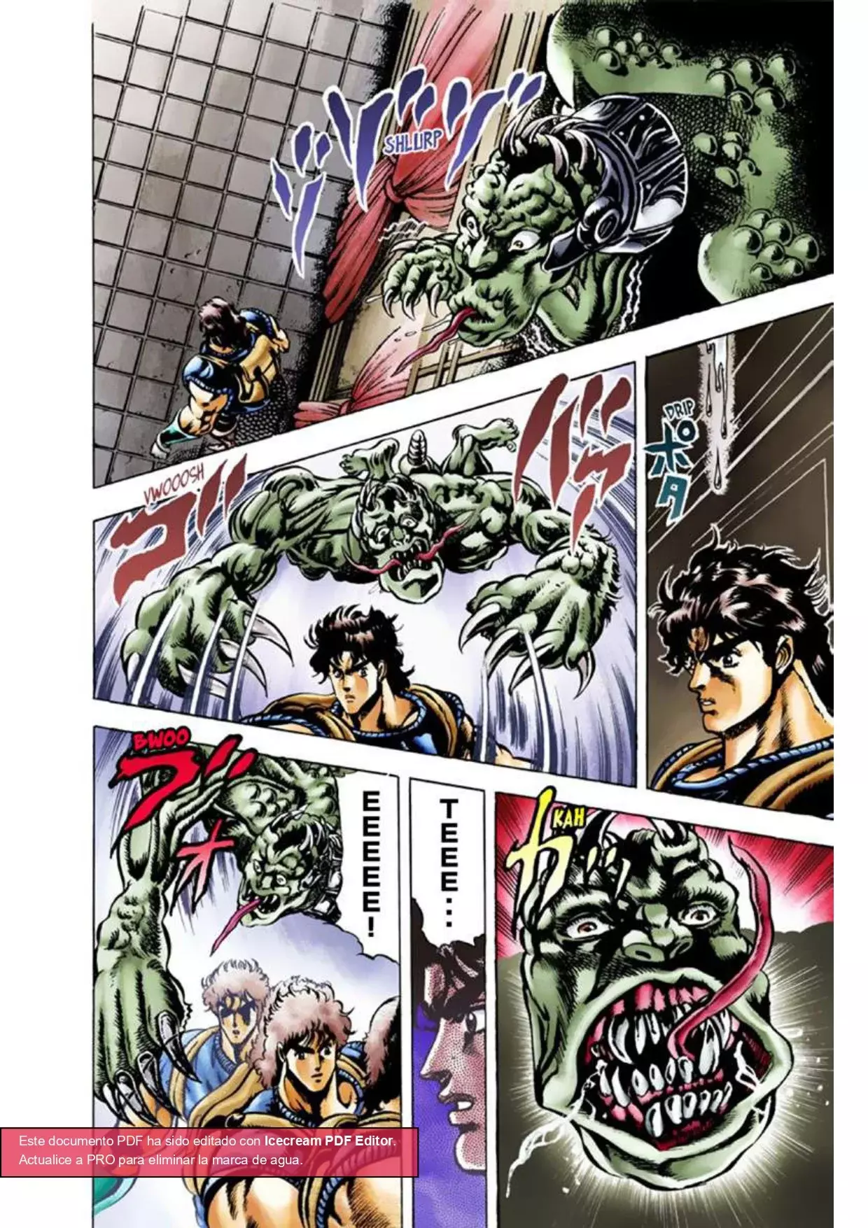 Read JoJo's Bizarre Adventure Parte 1 Phantom Blood Full Color ES Manga Online