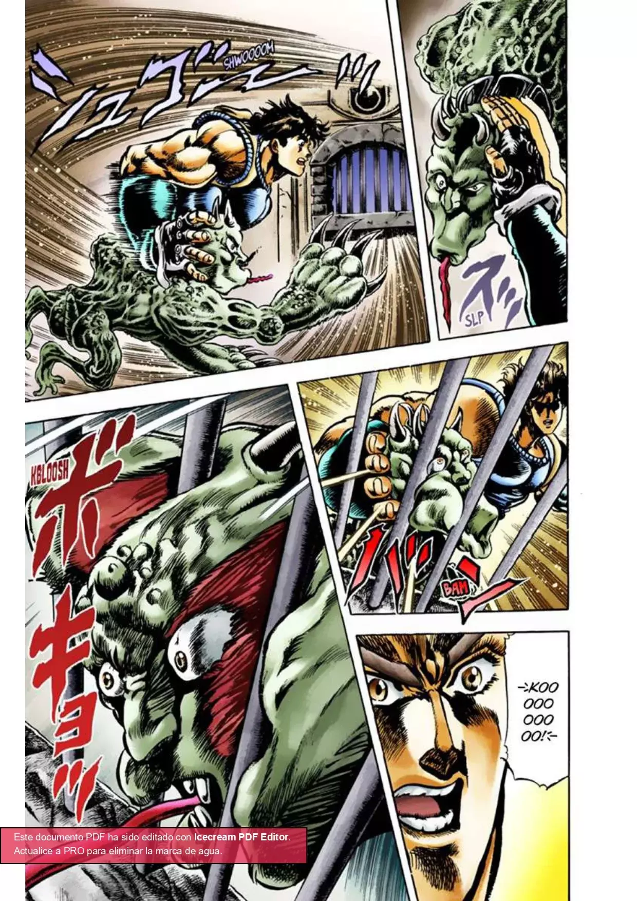 Read JoJo's Bizarre Adventure Parte 1 Phantom Blood Full Color ES Manga Online