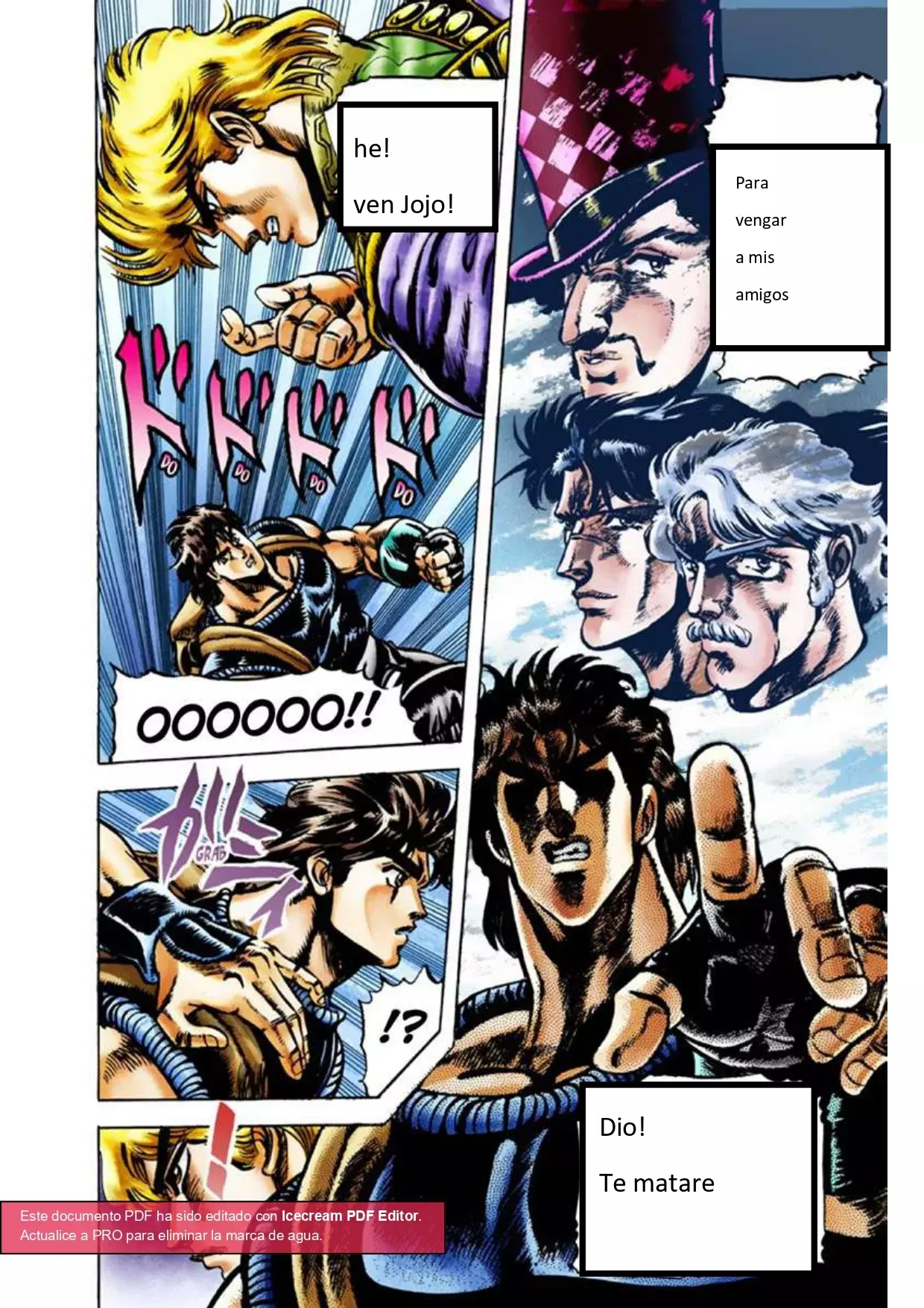 Read JoJo's Bizarre Adventure Parte 1 Phantom Blood Full Color ES Manga Online