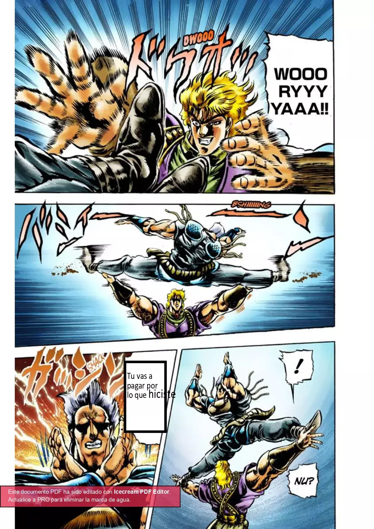 Read JoJo's Bizarre Adventure Parte 1 Phantom Blood Full Color ES Manga Online