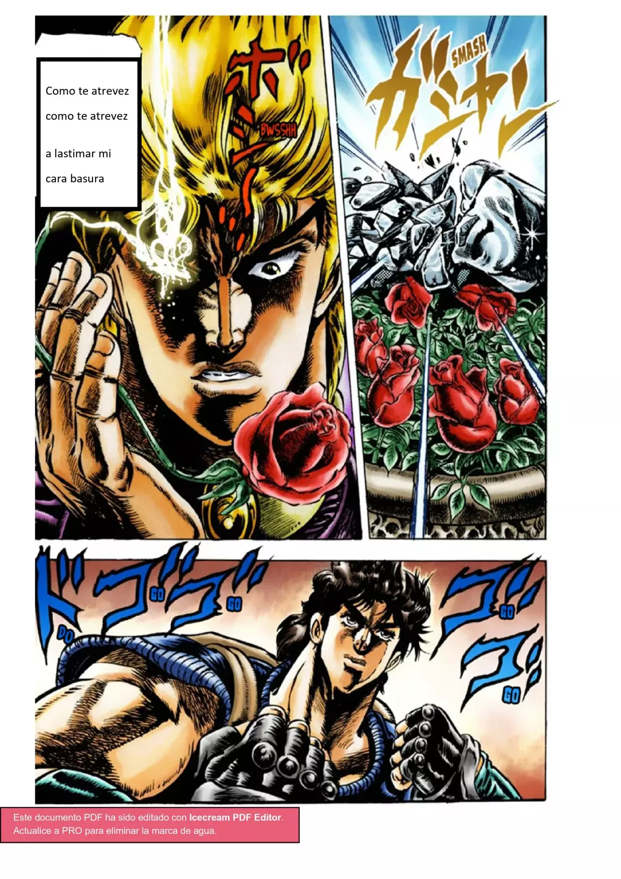 Read JoJo's Bizarre Adventure Parte 1 Phantom Blood Full Color ES Manga Online