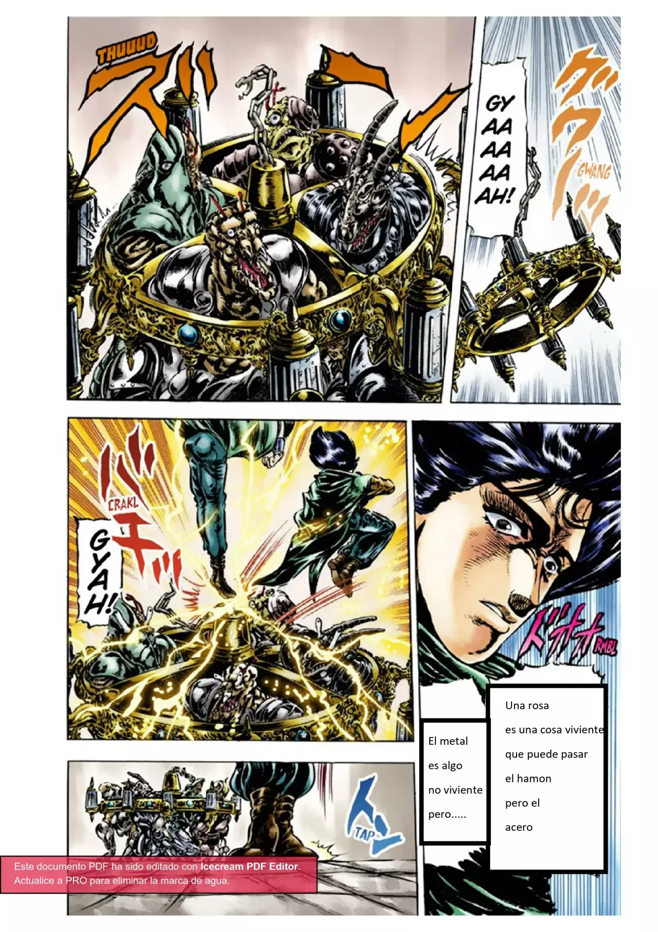 Read JoJo's Bizarre Adventure Parte 1 Phantom Blood Full Color ES Manga Online