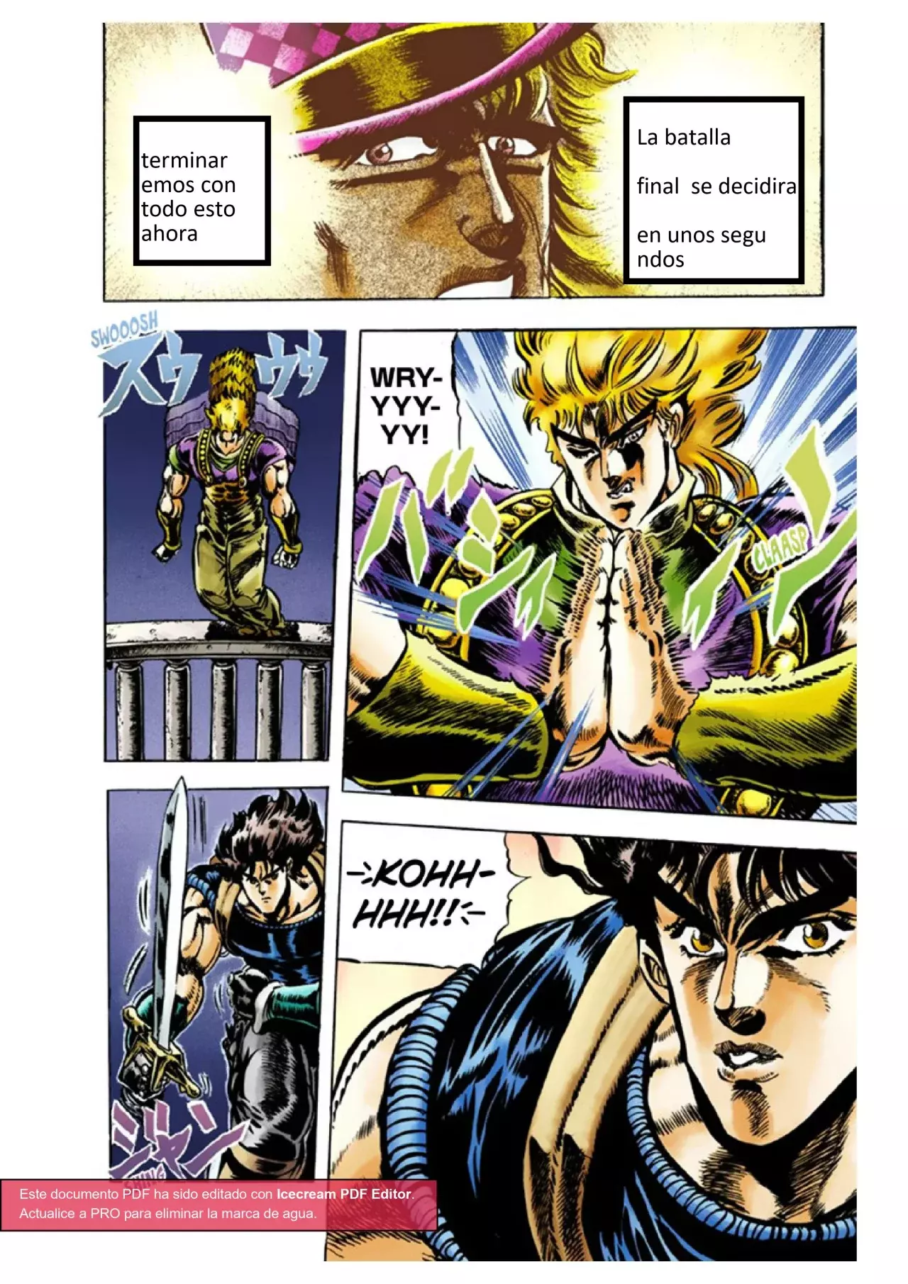 Read JoJo's Bizarre Adventure Parte 1 Phantom Blood Full Color ES Manga Online