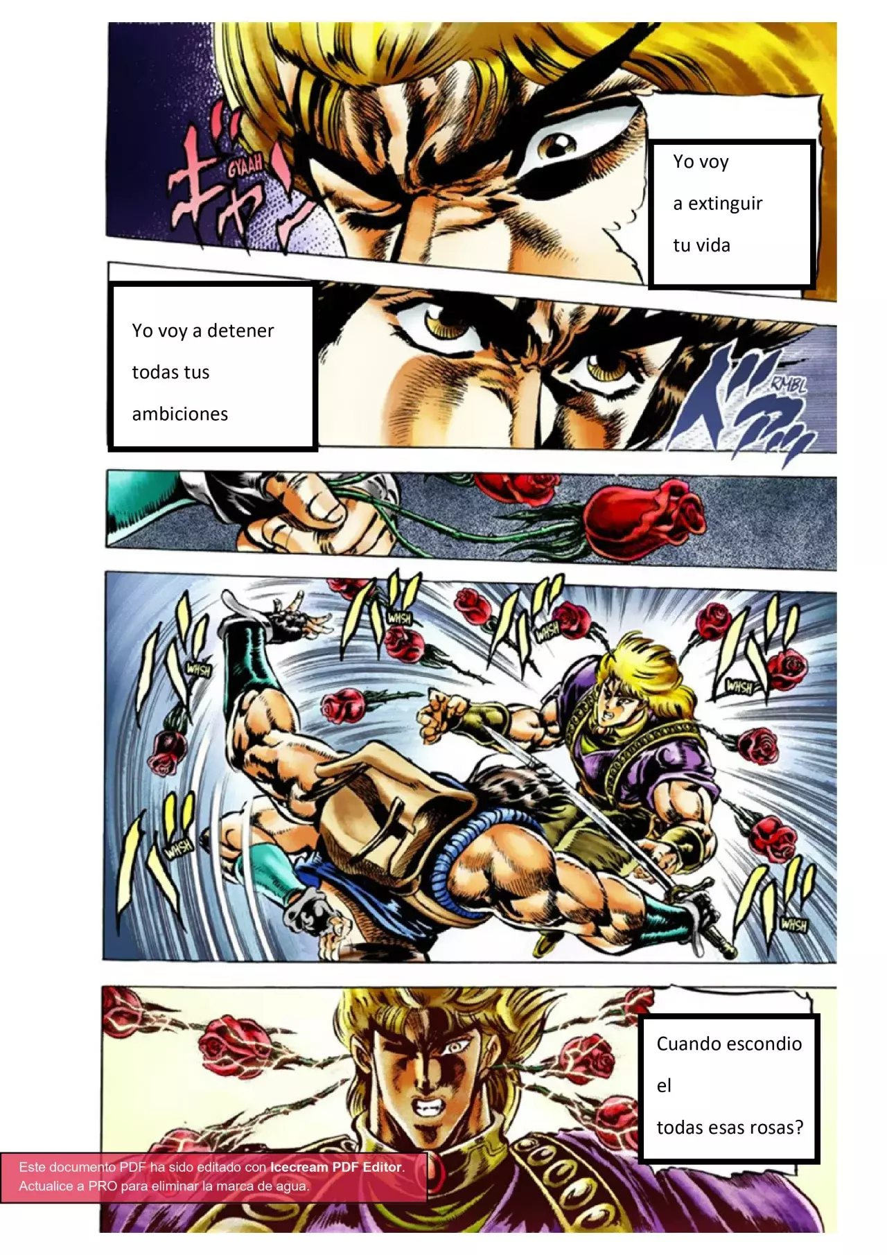 Read JoJo's Bizarre Adventure Parte 1 Phantom Blood Full Color ES Manga Online