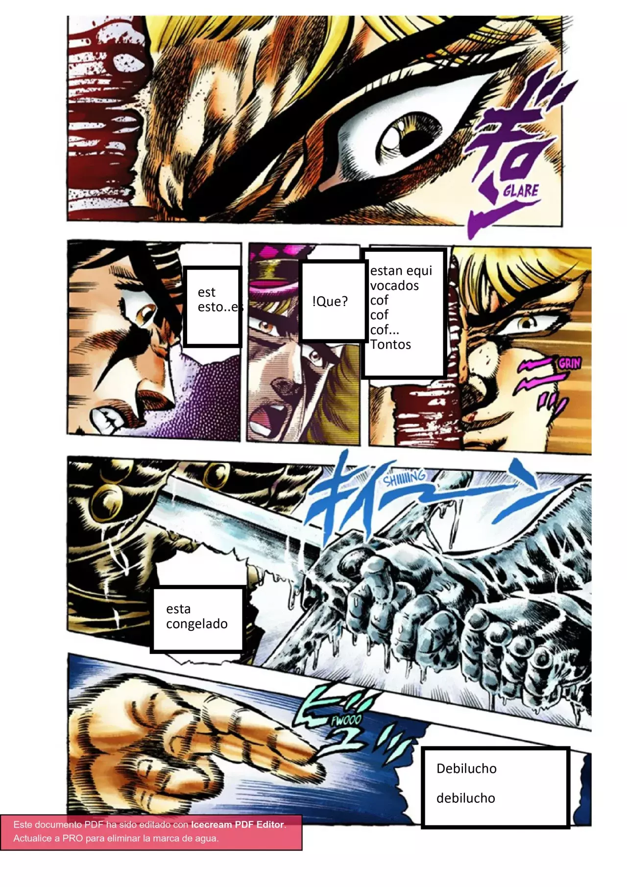 Read JoJo's Bizarre Adventure Parte 1 Phantom Blood Full Color ES Manga Online
