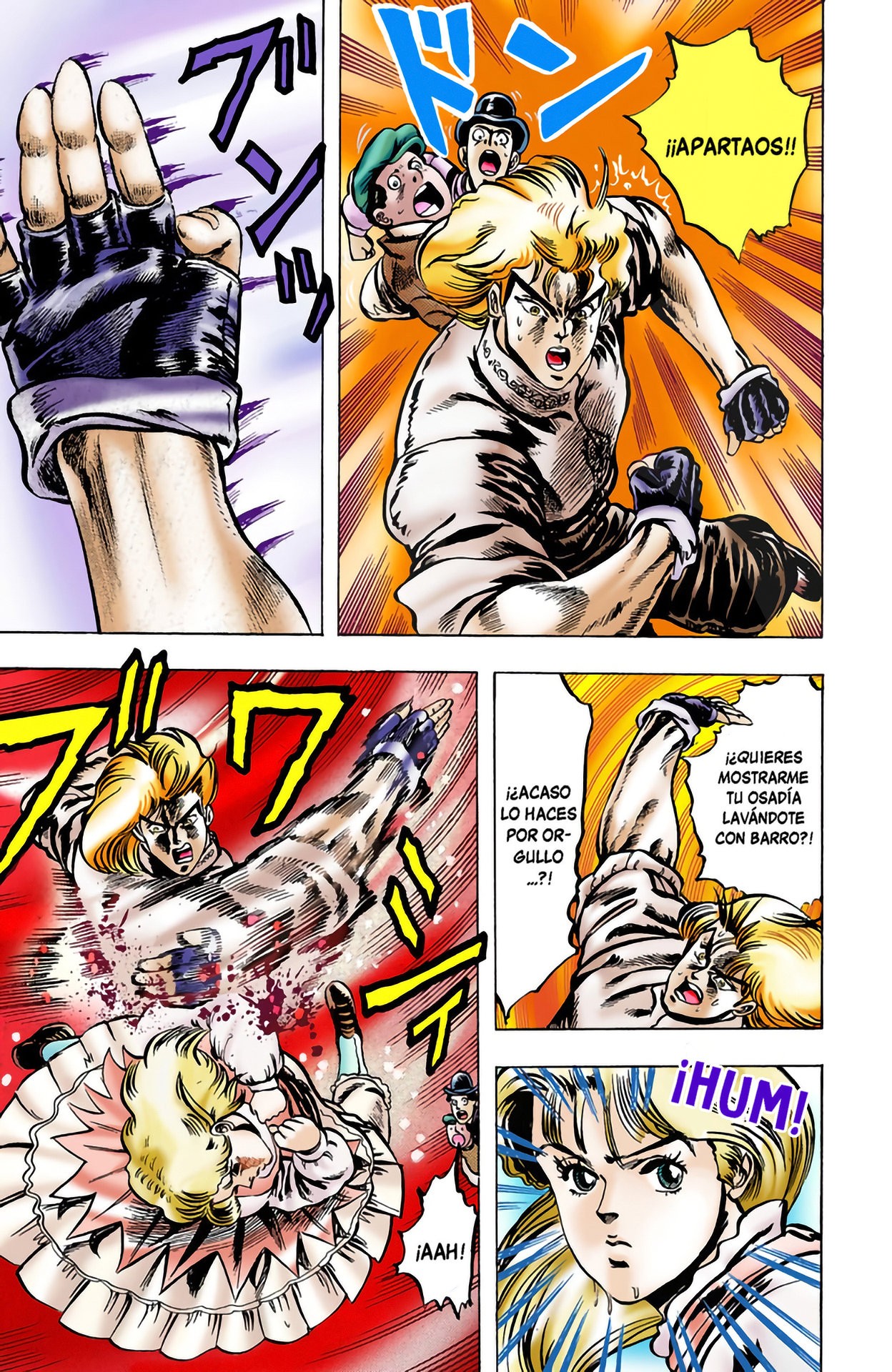 Read JoJo's Bizarre Adventure Parte 1 Phantom Blood Full Color ES Manga Online