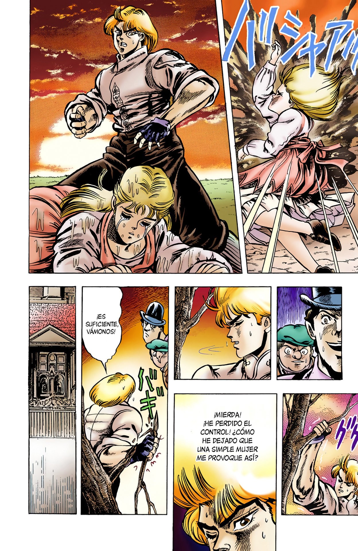 Read JoJo's Bizarre Adventure Parte 1 Phantom Blood Full Color ES Manga Online