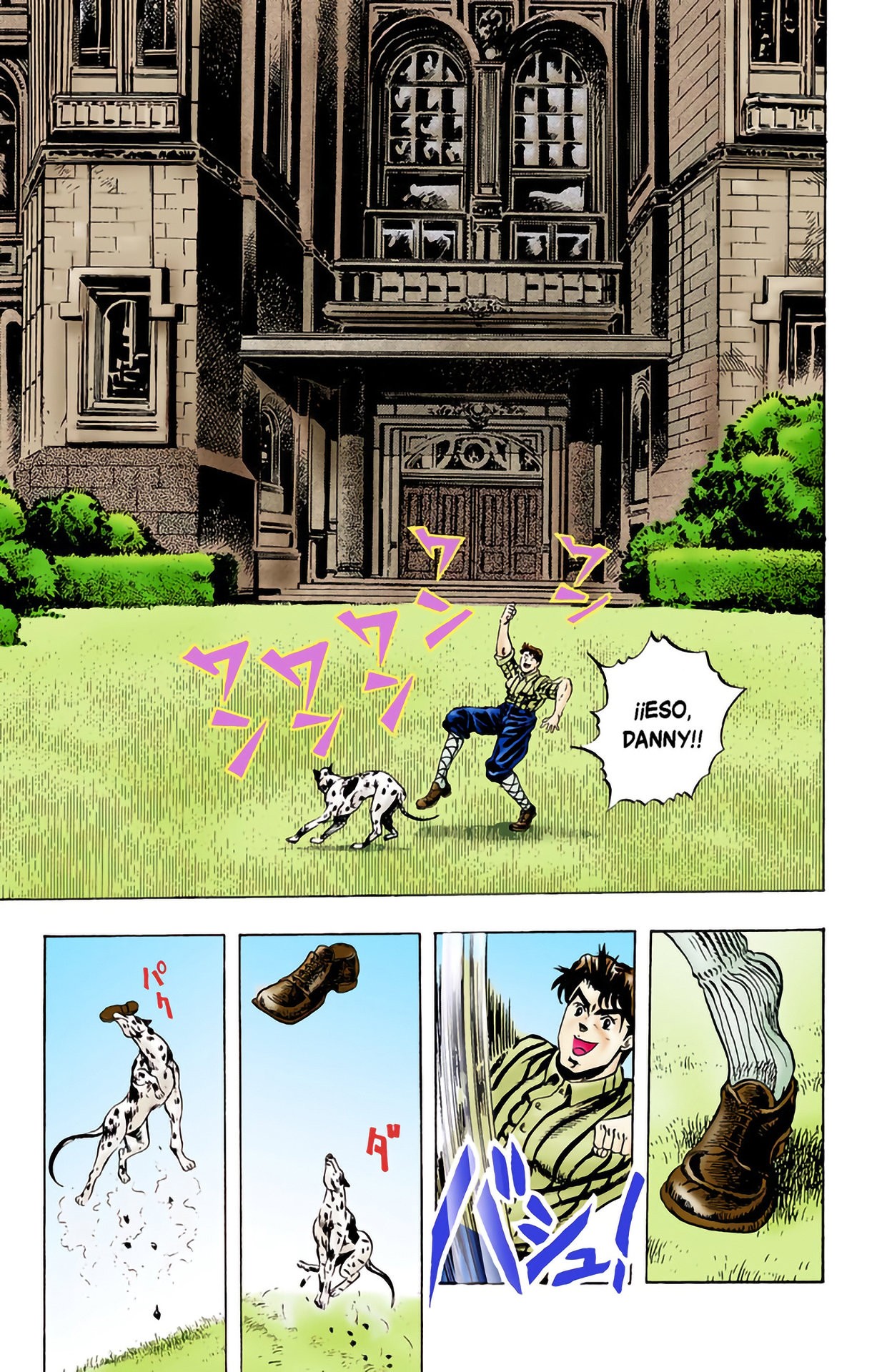 Read JoJo's Bizarre Adventure Parte 1 Phantom Blood Full Color ES Manga Online