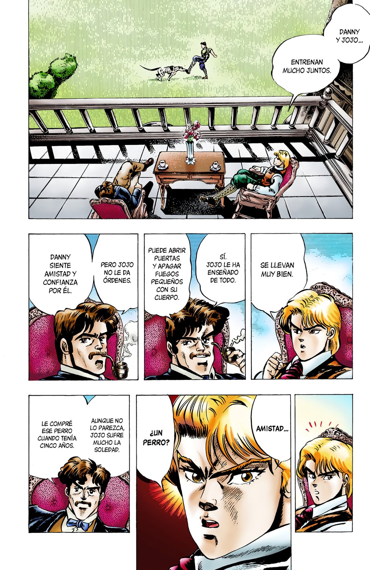 Read JoJo's Bizarre Adventure Parte 1 Phantom Blood Full Color ES Manga Online