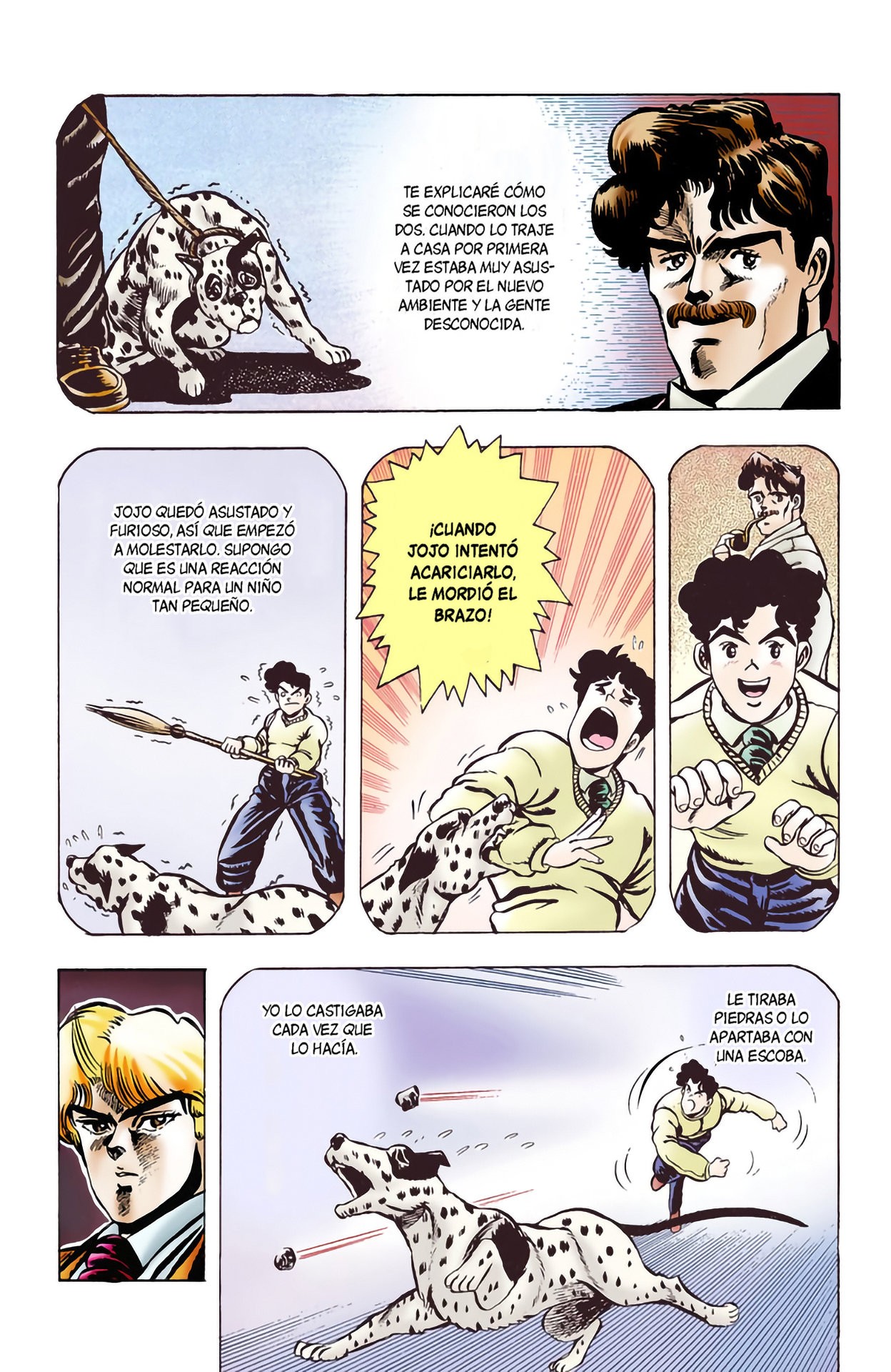 Read JoJo's Bizarre Adventure Parte 1 Phantom Blood Full Color ES Manga Online