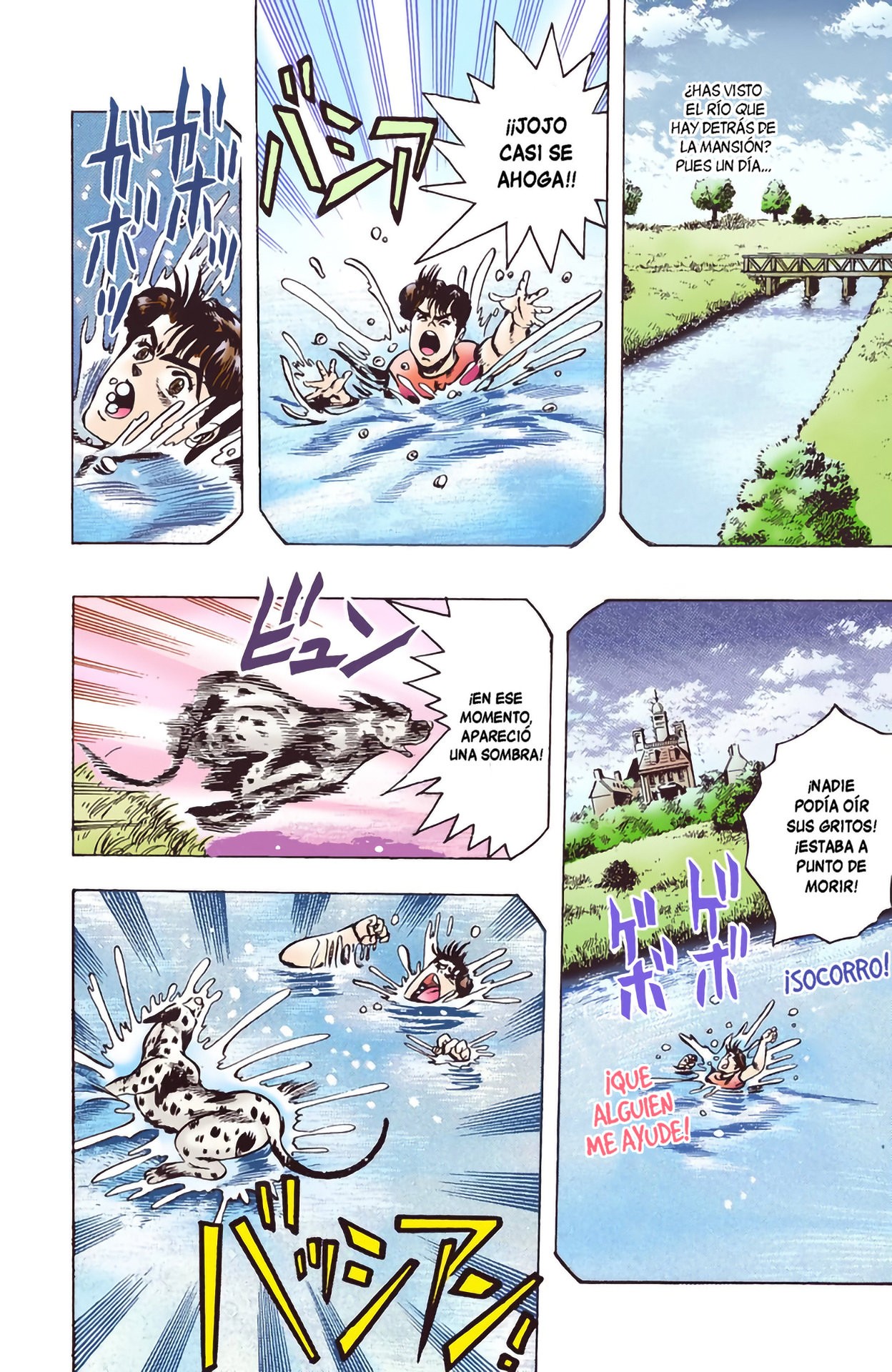 Read JoJo's Bizarre Adventure Parte 1 Phantom Blood Full Color ES Manga Online