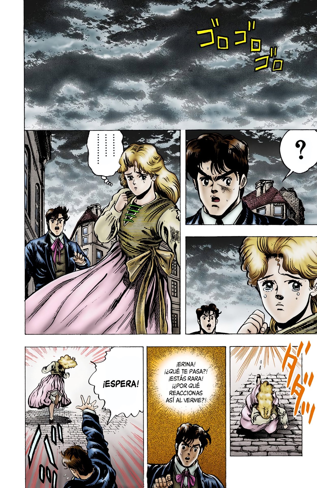 Read JoJo's Bizarre Adventure Parte 1 Phantom Blood Full Color ES Manga Online
