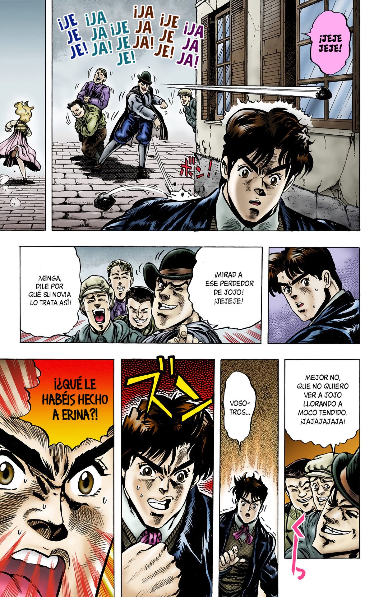 Read JoJo's Bizarre Adventure Parte 1 Phantom Blood Full Color ES Manga Online