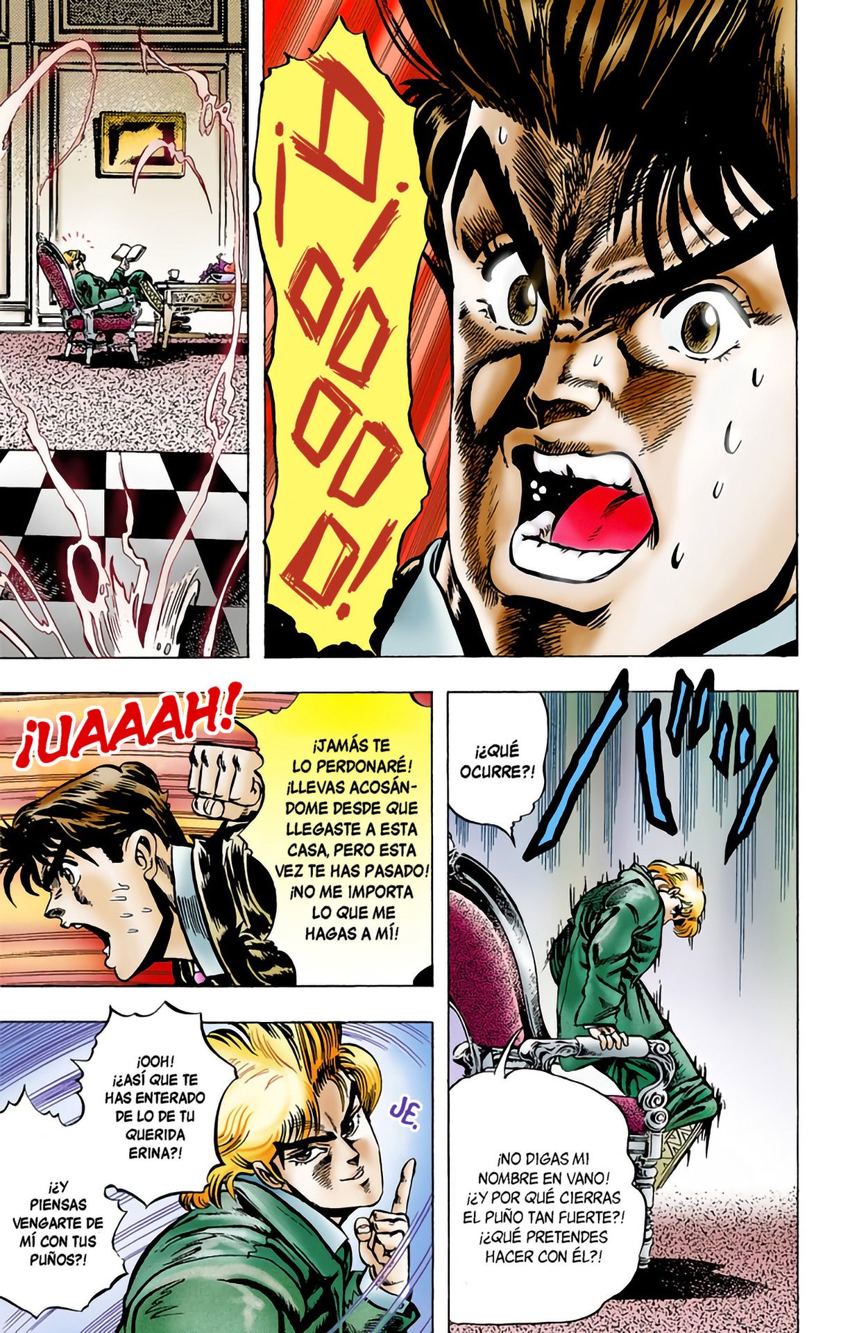 Read JoJo's Bizarre Adventure Parte 1 Phantom Blood Full Color ES Manga Online
