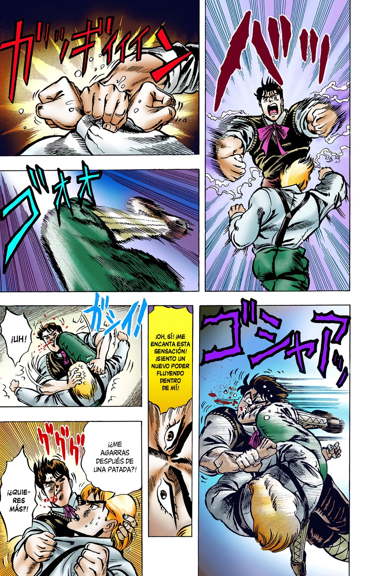 Read JoJo's Bizarre Adventure Parte 1 Phantom Blood Full Color ES Manga Online