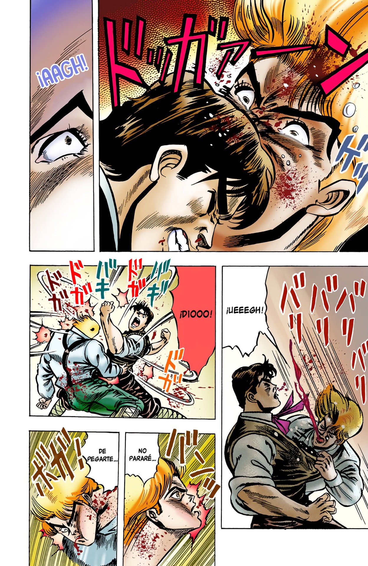 Read JoJo's Bizarre Adventure Parte 1 Phantom Blood Full Color ES Manga Online
